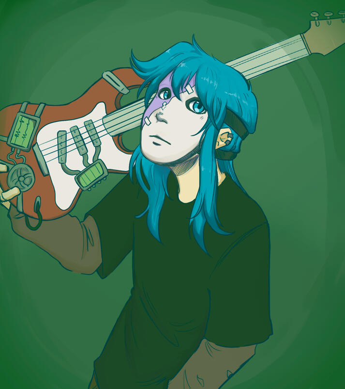 Sally Face (fanart!!)